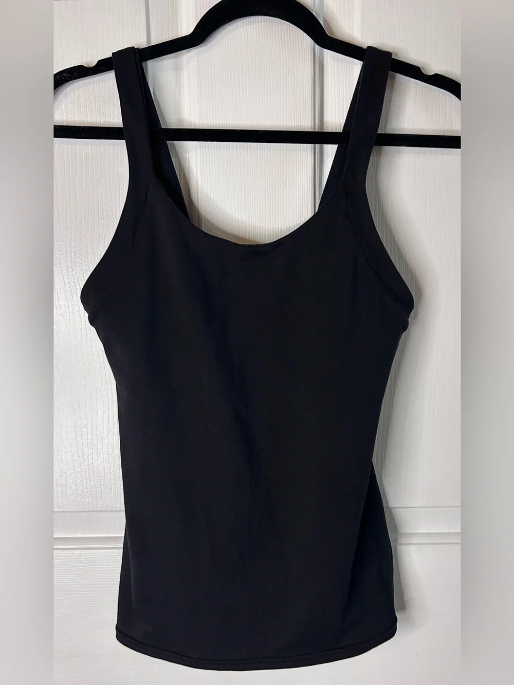 ALO Yoga Built-In Shelf Bra Tank- Black/ Size Small
